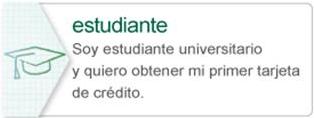 soy estudiante universitario y quiero mi primer tarjeta de cr�dito